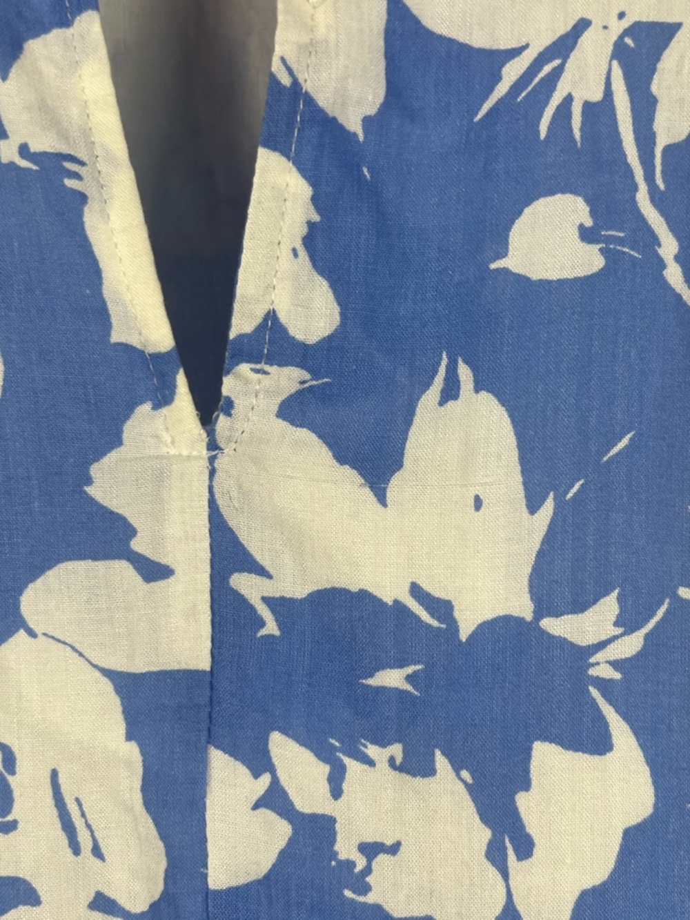 HYACINTH HOUSE Blue and White Floral Cisco Maxi Dress Size XXS - Picture 11 of 12
